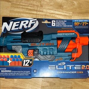 Nerf Blue and Orange Action Figure Playset